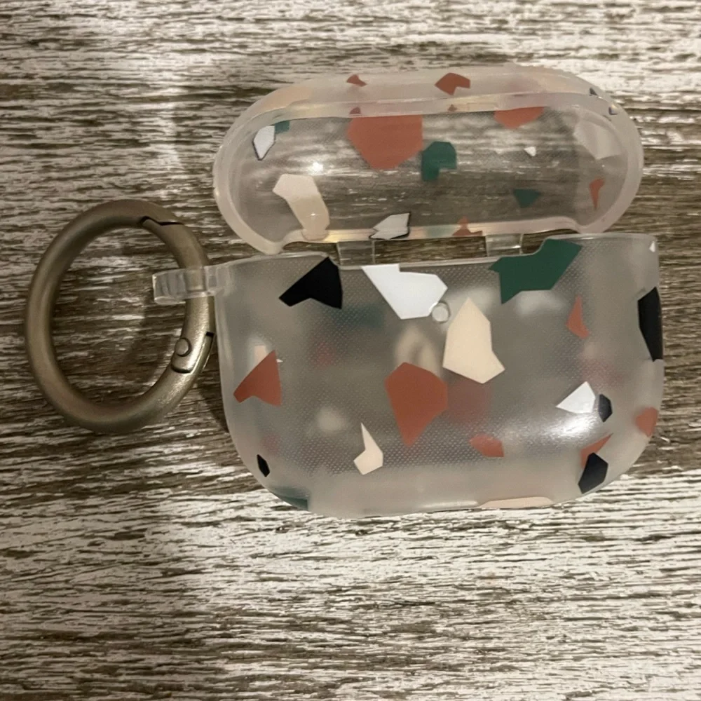 heyday Apple AirPods Gen 3 Hardshell Case with Clip - Terrazzo